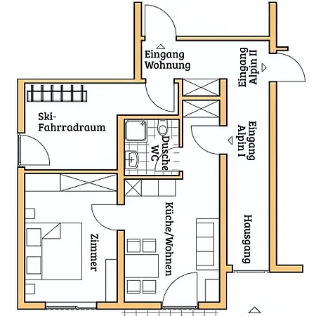 Apartment Alpin 1100